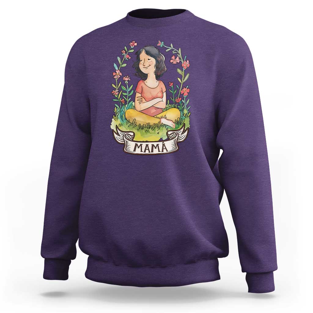 Mother's Day Mama Picture Sweatshirt