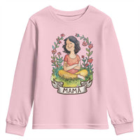 Mother's Day Mama Picture Youth Sweatshirt