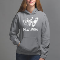 Mother's Day Hoodie New Mom Funny Eyes Need More Sleep - Wonder Print Shop