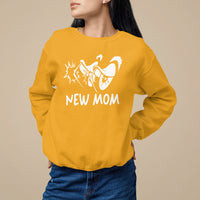 Mother's Day Sweatshirt New Mom Funny Eyes Need More Sleep - Wonder Print Shop