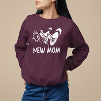 Mother's Day Sweatshirt New Mom Funny Eyes Need More Sleep - Wonder Print Shop