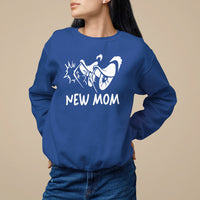 Mother's Day Sweatshirt New Mom Funny Eyes Need More Sleep - Wonder Print Shop