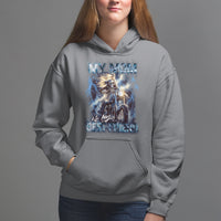 Mother's Day Hoodie My Mom Is My Best Friend Cool Mommy Motorcycle - Wonder Print Shop