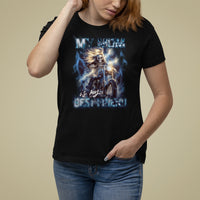 Mother's Day T Shirt For Women My Mom Is My Best Friend Cool Mommy Motorcycle - Wonder Print Shop