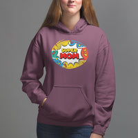 Mother's Day Super Mom Comic Hoodie - Wonder Print Shop