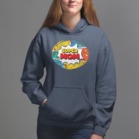 Mother's Day Super Mom Comic Hoodie - Wonder Print Shop