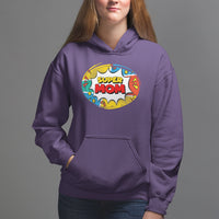 Mother's Day Super Mom Comic Hoodie - Wonder Print Shop