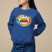 Mother's Day Super Mom Comic Sweatshirt - Wonder Print Shop