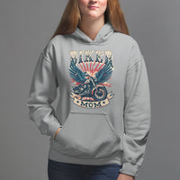 Mother's Day Hoodie Biker Mom Cool Mommy Motorcycle - Wonder Print Shop
