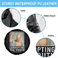 Funny Greek Philosophy Socrates Spare Tire Cover Corrupting The Youth Philosopher