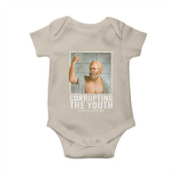 Funny Greek Philosophy Socrates Baby Onesie Corrupting The Youth Philosopher