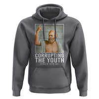 Funny Greek Philosophy Socrates Hoodie Corrupting The Youth Philosopher