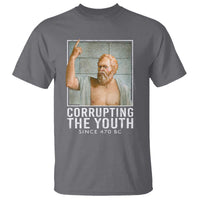 Funny Greek Philosophy Socrates T Shirt Corrupting The Youth Philosopher
