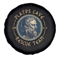 Greek Philosophy Plato Spare Tire Cover Platos Cave Rescue Team