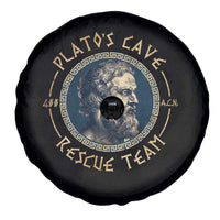 Greek Philosophy Plato Spare Tire Cover Platos Cave Rescue Team