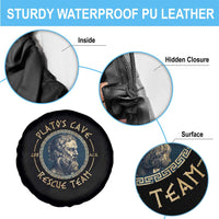Greek Philosophy Plato Spare Tire Cover Platos Cave Rescue Team