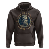 Greek Philosophy Plato Hoodie Platos Cave Rescue Team