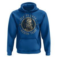 Greek Philosophy Plato Hoodie Platos Cave Rescue Team