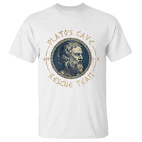 Greek Philosophy Plato T Shirt Platos Cave Rescue Team