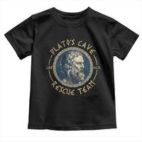 Greek Philosophy Plato Toddler T Shirt Platos Cave Rescue Team
