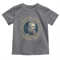 Greek Philosophy Plato Toddler T Shirt Platos Cave Rescue Team