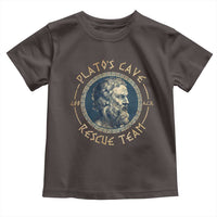 Greek Philosophy Plato Toddler T Shirt Platos Cave Rescue Team