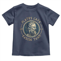 Greek Philosophy Plato Toddler T Shirt Platos Cave Rescue Team