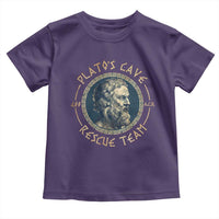 Greek Philosophy Plato Toddler T Shirt Platos Cave Rescue Team