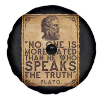 Greek Philosophy Plato Spare Tire Cover No One Is More Hated Than He Who Speaks The Truth