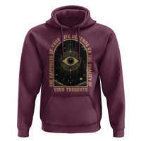 Marcus Aurelius Stoic Philosophy Hoodie The Happiness Of Your Life Depends On The Quality Of Your Thoughts
