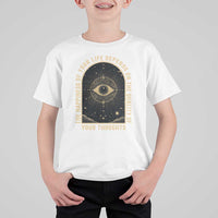 Marcus Aurelius Stoic Philosophy T Shirt For Kid The Happiness Of Your Life Depends On The Quality Of Your Thoughts