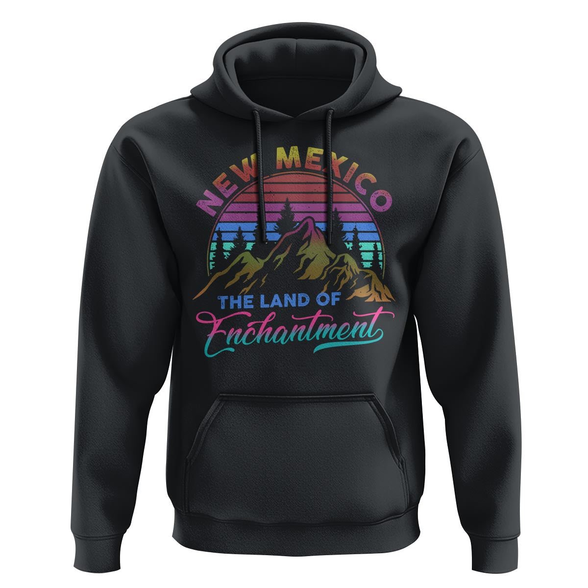 New Mexico Hoodie The Land Of Enchantment USA Outdoor - Wonder Print Shop