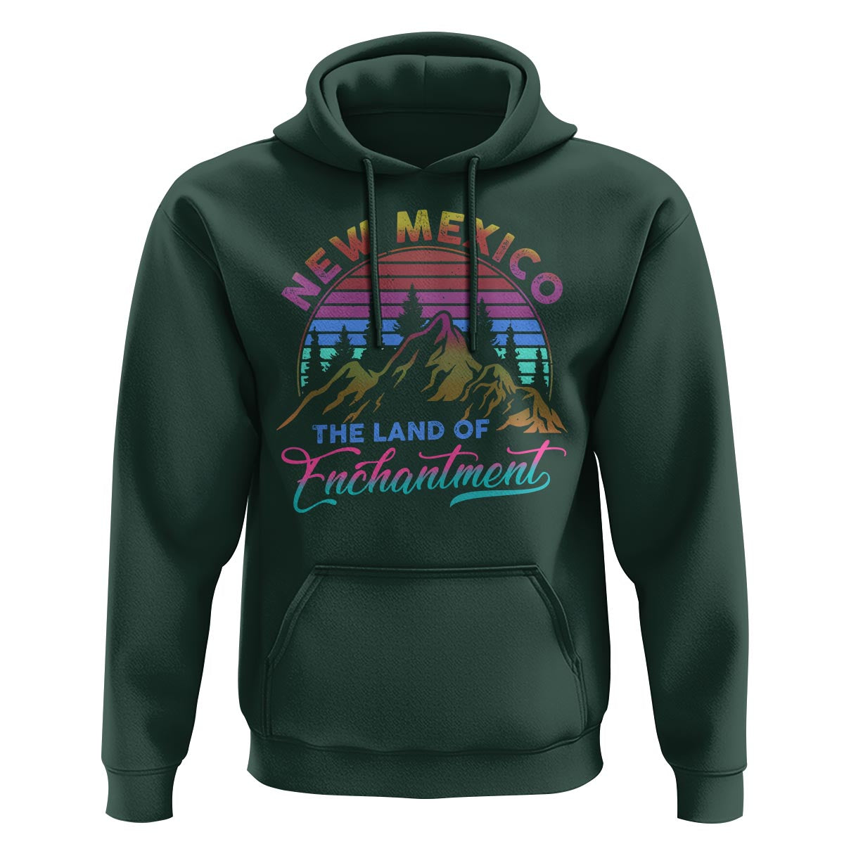 New Mexico Hoodie The Land Of Enchantment USA Outdoor - Wonder Print Shop