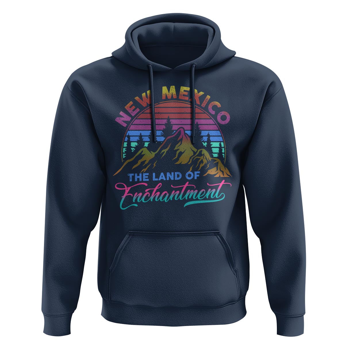 New Mexico Hoodie The Land Of Enchantment USA Outdoor - Wonder Print Shop
