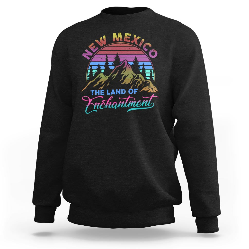 New Mexico Sweatshirt The Land Of Enchantment USA Outdoor - Wonder Print Shop
