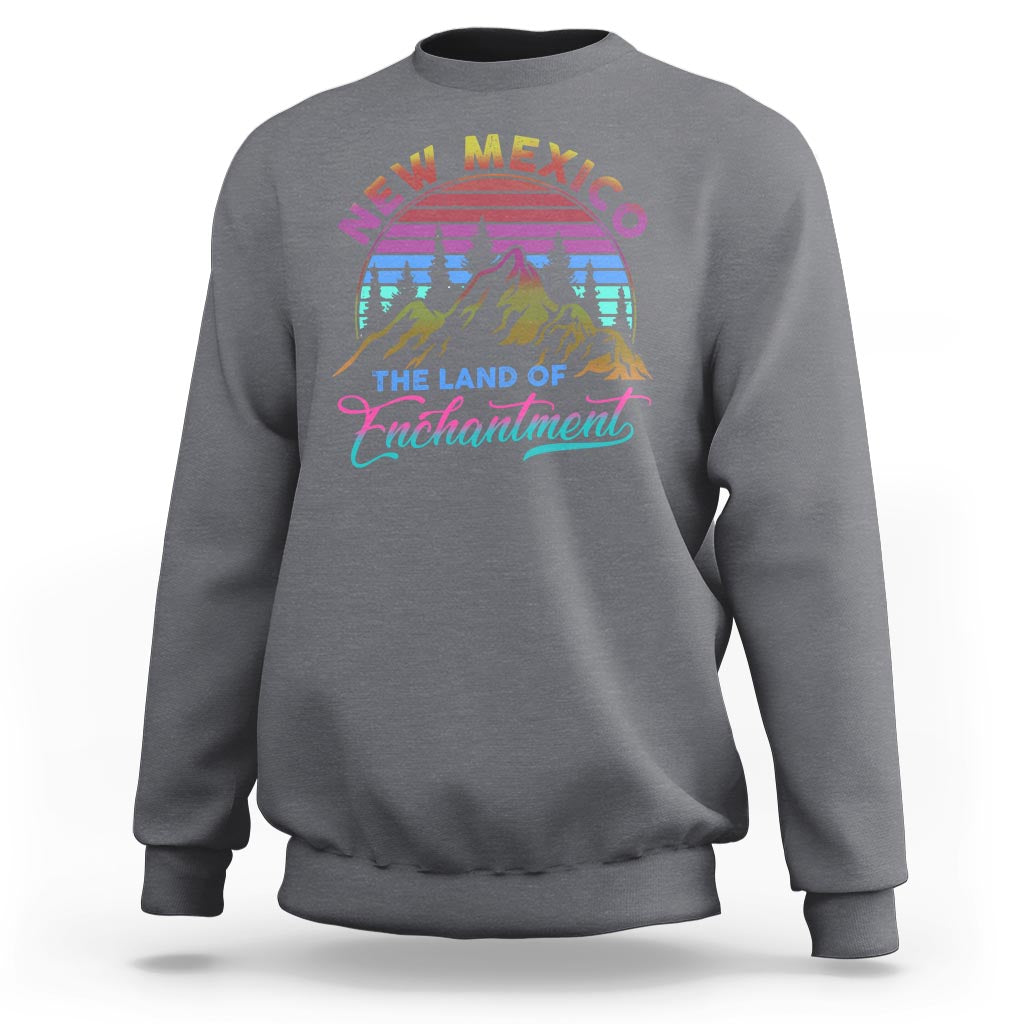 New Mexico Sweatshirt The Land Of Enchantment USA Outdoor - Wonder Print Shop