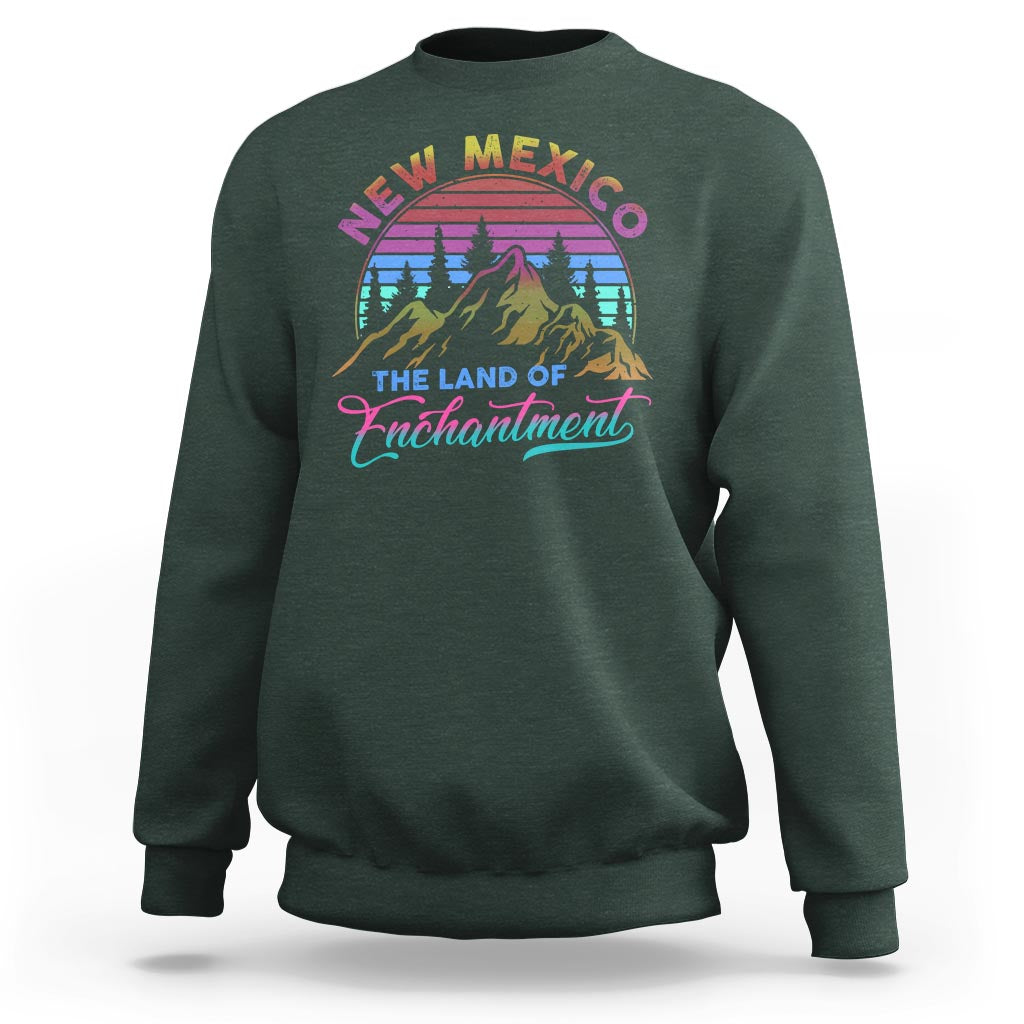 New Mexico Sweatshirt The Land Of Enchantment USA Outdoor - Wonder Print Shop
