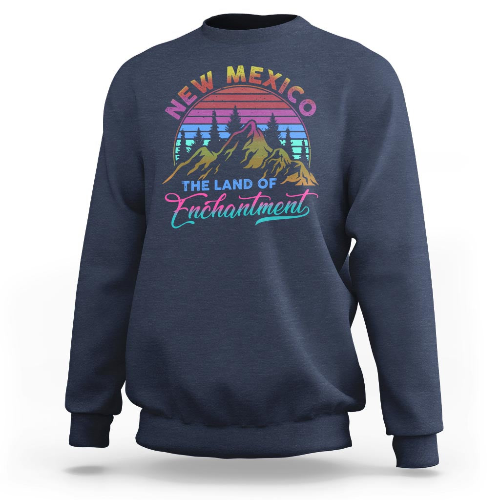 New Mexico Sweatshirt The Land Of Enchantment USA Outdoor - Wonder Print Shop