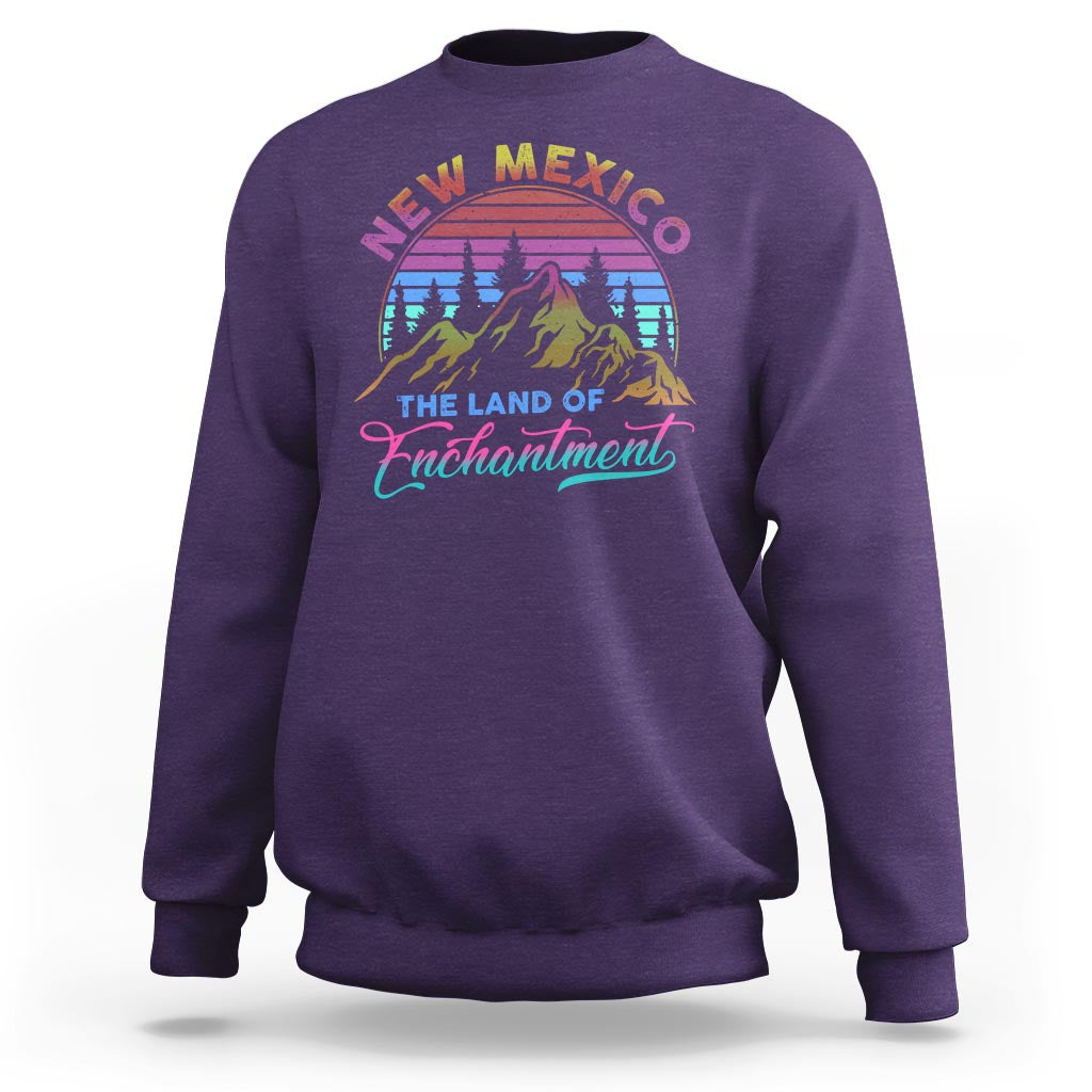 New Mexico Sweatshirt The Land Of Enchantment USA Outdoor - Wonder Print Shop