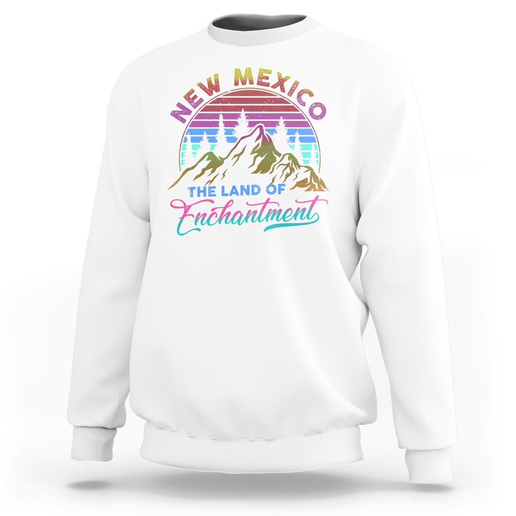 New Mexico Sweatshirt The Land Of Enchantment USA Outdoor - Wonder Print Shop