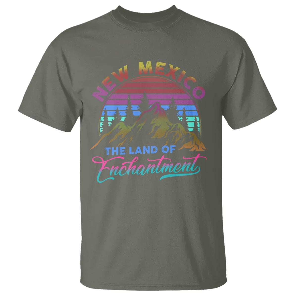 New Mexico T Shirt The Land Of Enchantment USA Outdoor - Wonder Print Shop