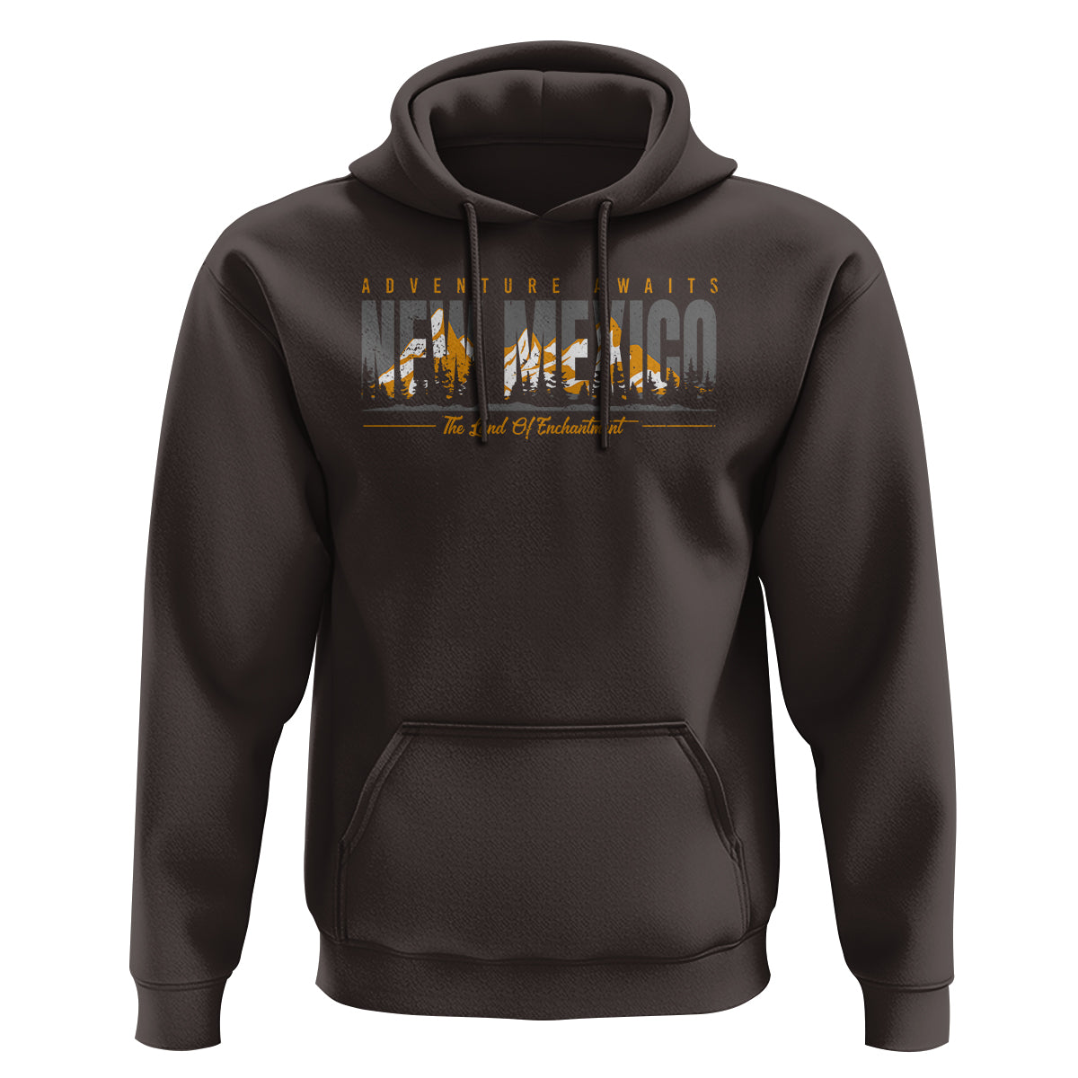 New Mexico Hoodie Adventure Awaits The Land Of Enchantment USA Outdoor - Wonder Print Shop