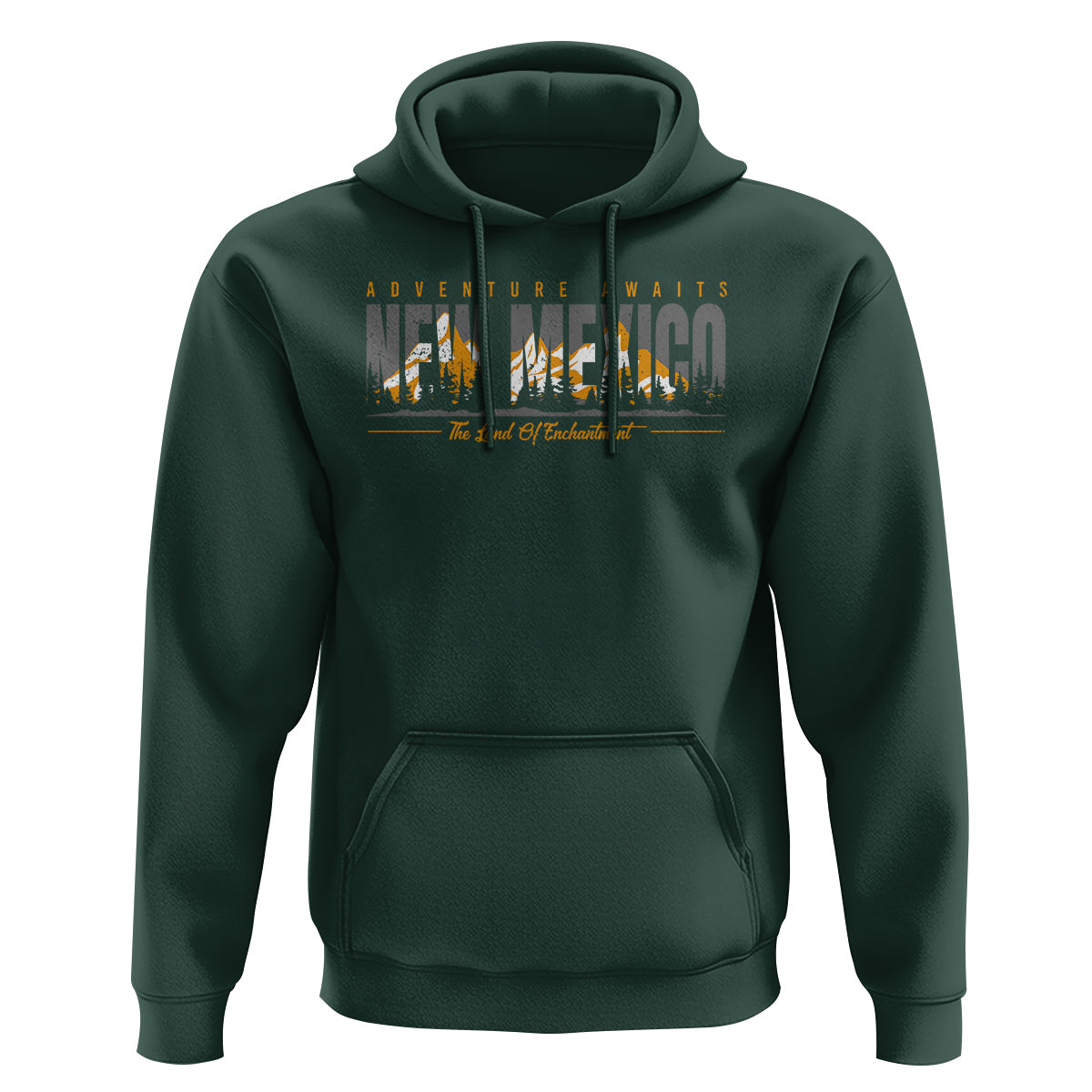 New Mexico Hoodie Adventure Awaits The Land Of Enchantment USA Outdoor - Wonder Print Shop