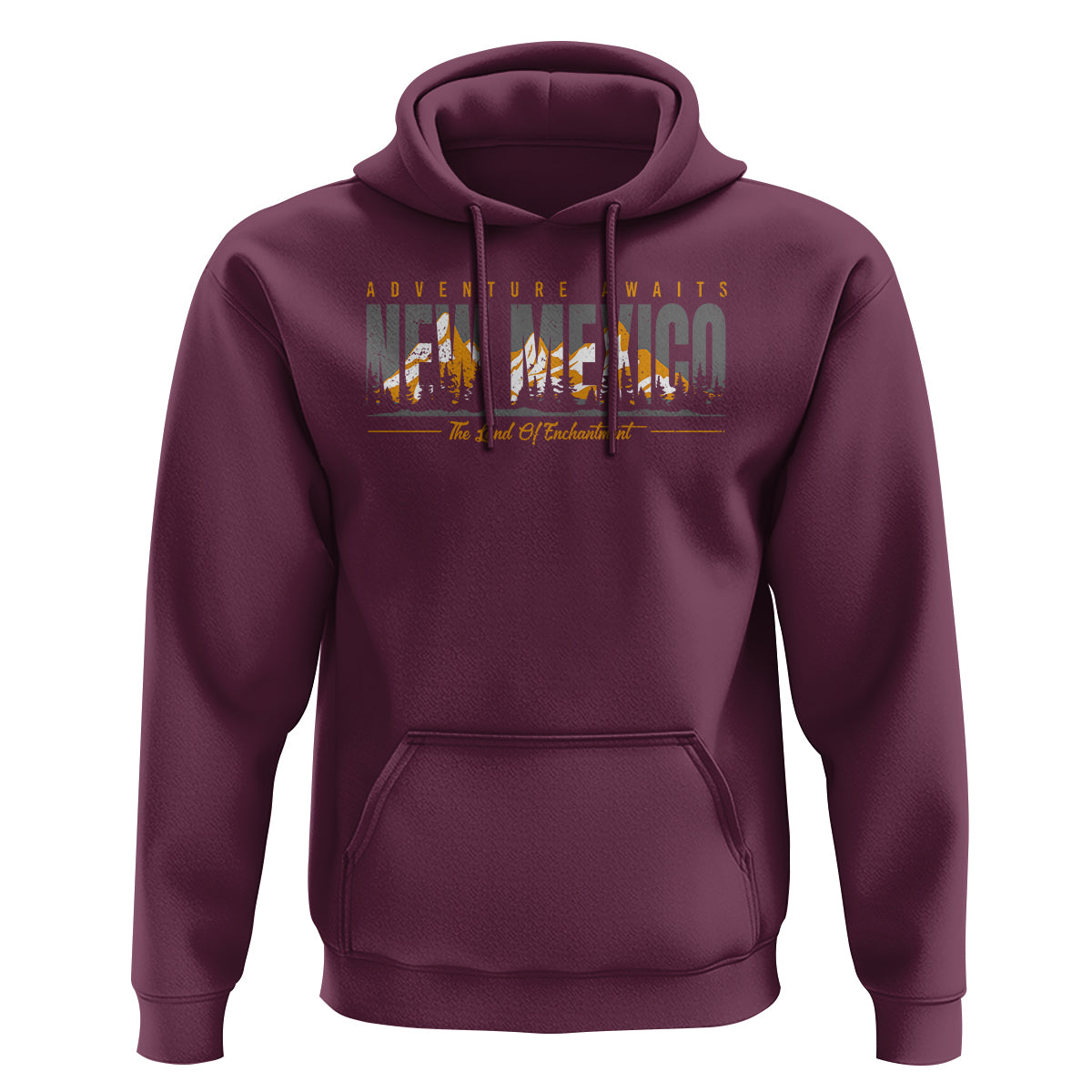 New Mexico Hoodie Adventure Awaits The Land Of Enchantment USA Outdoor - Wonder Print Shop