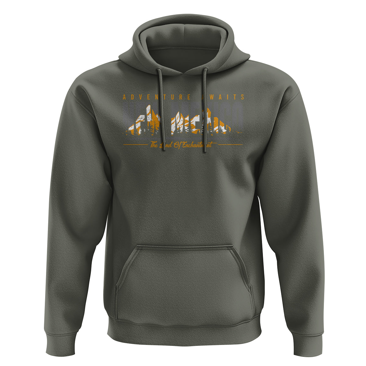 New Mexico Hoodie Adventure Awaits The Land Of Enchantment USA Outdoor - Wonder Print Shop