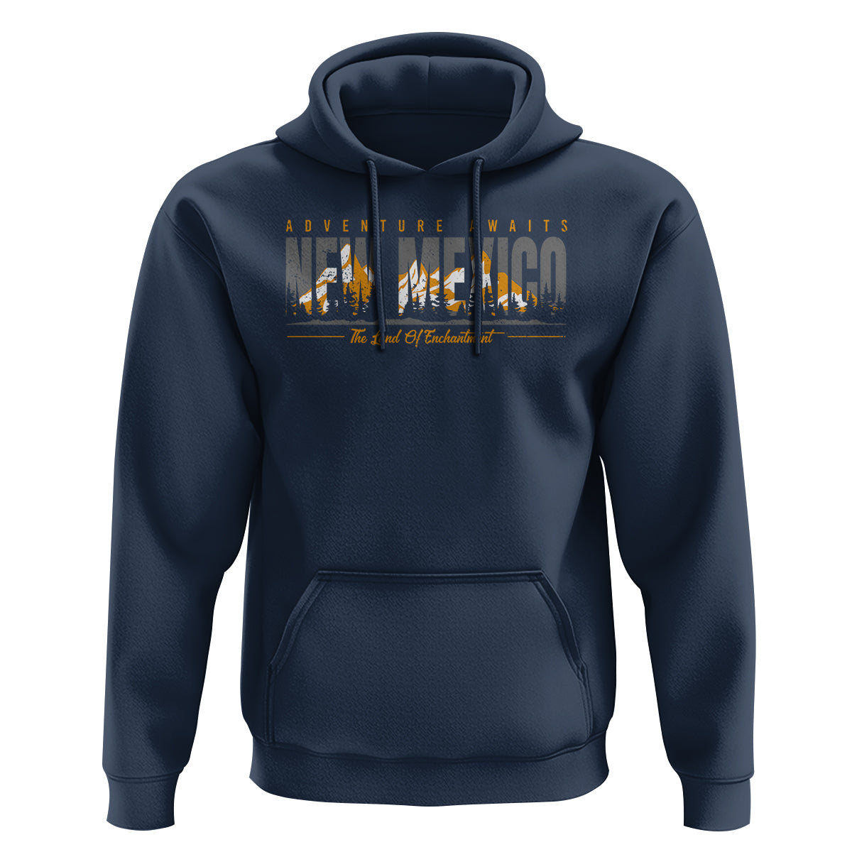 New Mexico Hoodie Adventure Awaits The Land Of Enchantment USA Outdoor - Wonder Print Shop