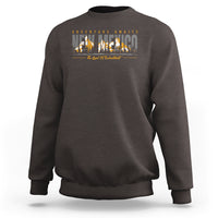 New Mexico Sweatshirt Adventure Awaits The Land Of Enchantment USA Outdoor - Wonder Print Shop
