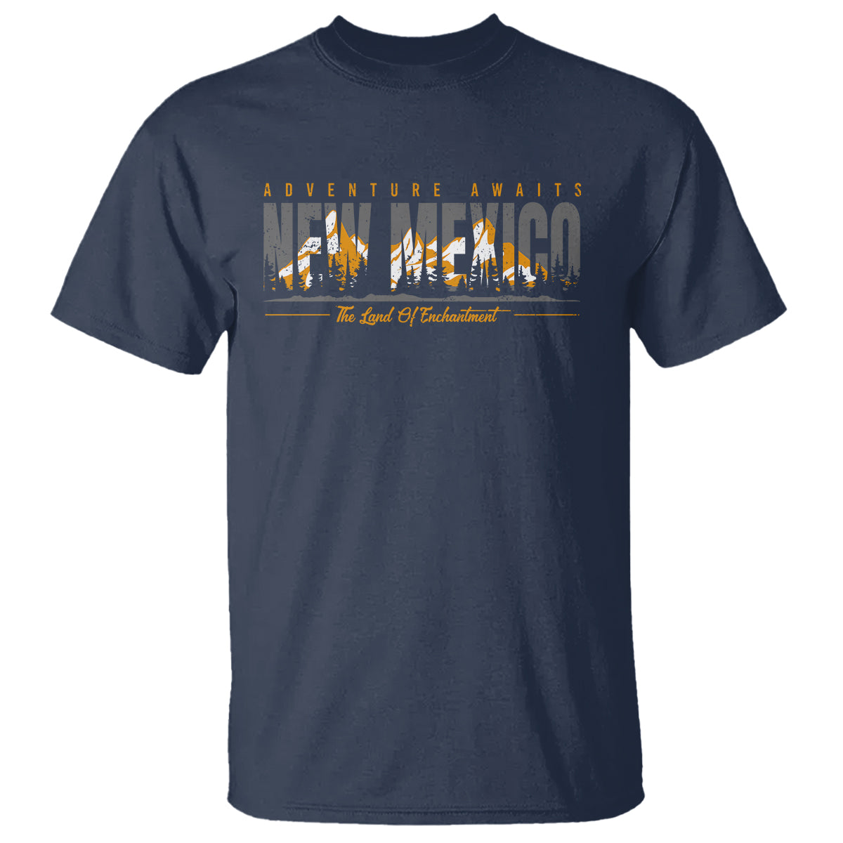 New Mexico T Shirt Adventure Awaits The Land Of Enchantment USA Outdoor - Wonder Print Shop