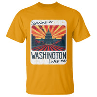 Someone In Washington Loves Me T Shirt U.S. Capitol Building DC - Wonder Print Shop