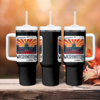 Someone In Washington Loves Me Tumbler With Handle U.S. Capitol Building DC